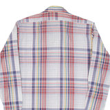 Tall Mens Shirt Blue 90s Check Long Sleeve M