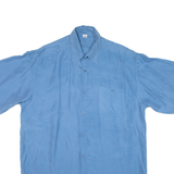 GATSBY Mens Plain Shirt Blue M