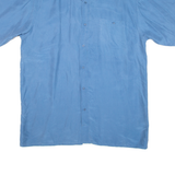 GATSBY Mens Plain Shirt Blue M