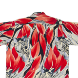 MARC THOMBARD Mens Shirt Red Crazy Pattern XL
