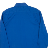 G-STAR Mens Plain Shirt Blue Long Sleeve M