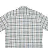 Mens Shirt Green Check XL