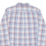GAP Mens Shirt Blue Check Long Sleeve M