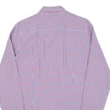 TOMMY HILFIGER Slim Fit Mens Shirt Red Check Long Sleeve M