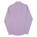 TOMMY HILFIGER Slim Fit Mens Shirt Red Check Long Sleeve M