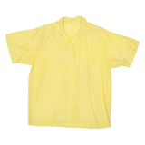 Womens Plain Shirt Yellow L