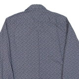 TOMMY HILFIGER Fit Mens Shirt Blue Floral Long Sleeve S