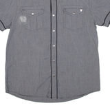GUESS Mens Plain Shirt Grey M