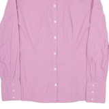 HUGO Womens Plain Shirt Purple Long Sleeve S