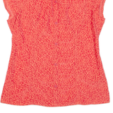 COLUMBIA Womens Shirt Pink Crazy Pattern S