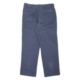 DICKIES 874 Workwear Mens Trousers Blue Regular Straight W34 L29