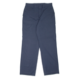DICKIES Workwear Womens Trousers Blue Regular Straight W31 L30
