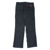 DICKIES Workwear Womens Trousers Black Relaxed Bootcut W31 L30