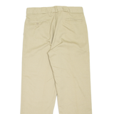 DICKIES Workwear Mens Trousers Beige Regular Straight W36 L31