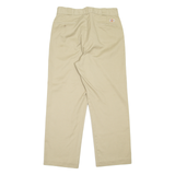DICKIES Workwear Mens Trousers Beige Regular Straight W34 L29