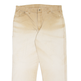 DICKIES Workwear Mens Trousers Beige Regular Tapered W38 L30