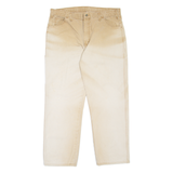 DICKIES Workwear Mens Trousers Beige Regular Tapered W38 L30