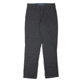 DICKIES Workwear Womens Trousers Black Slim Tapered W32 L32