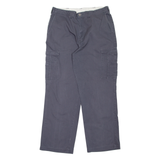 DICKIES Cargo Workwear Mens Trousers Grey Relaxed Tapered W36 L32