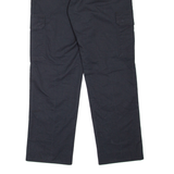 DICKIES Cargo Workwear Mens Trousers Black Relaxed Straight W30 L30