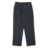 DICKIES Cargo Workwear Mens Trousers Black Relaxed Straight W30 L30