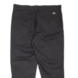 DICKIES 874 Workwear Mens Trousers Black Regular Straight W40 L28