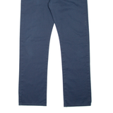 DICKIES Workwear Womens Trousers Blue Slim Straight W33 L32