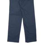 DICKIES Workwear Girls Trousers Blue Relaxed Straight W25 L30