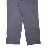 DICKIES Cargo Workwear Mens Trousers Grey Relaxed Tapered W36 L32