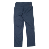 DICKIES Workwear Womens Trousers Blue Slim Straight W29 L30