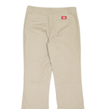 DICKIES Workwear Womens Trousers Beige Regular Bootcut W29 L31