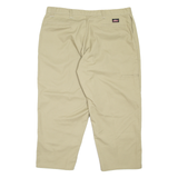 DICKIES Workwear Mens Trousers Beige Relaxed Tapered W48 L24