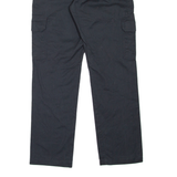 DICKIES Cargo Workwear Womens Trousers Black Slim Straight W29 L32