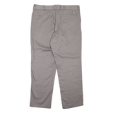 DICKIES 874 Workwear Mens Trousers Grey Regular Straight W40 L32