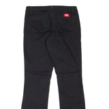 DICKIES Workwear Womens Trousers Black Regular Bootcut W28 L30
