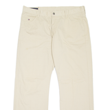 TOMMY HILFIGER Mens Trousers Beige Relaxed Straight W38 L32