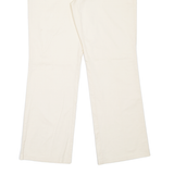 TOMMY HILFIGER Womens Trousers Cream Relaxed Bootcut W32 L31