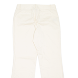 TOMMY HILFIGER Womens Trousers Cream Relaxed Bootcut W32 L31