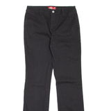 DICKIES Workwear Womens Trousers Black Regular Straight W28 L31