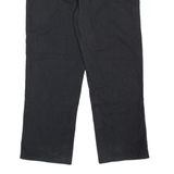 DICKIES Workwear Mens Trousers Black Loose Straight W38 L30