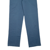 DICKIES Workwear Mens Trousers Blue Regular Straight W32 L34