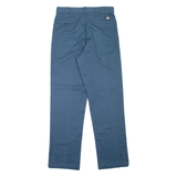 DICKIES Workwear Mens Trousers Blue Regular Straight W32 L34