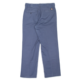 DICKIES 874 Workwear Mens Trousers Blue Regular Straight W32 L29