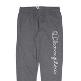 CHAMPION Mens Joggers Grey Tapered L W34 L29
