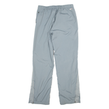 ADIDAS Mesh Lined Womens Sweatpants Grey Straight UK 12 W30 L31