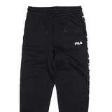 FILA Womens Joggers Black Tapered S W30 L28