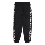 FILA Womens Joggers Black Tapered S W30 L28