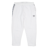 UMBRO Womens Sweatpants White Straight L W32 L25