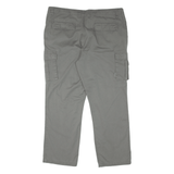 KRENGER Cargo Mens Trousers Green Regular Straight W40 L29