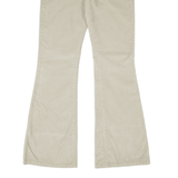 G-STAR RAW Low Hip Womens Trousers Beige Regular Flared W27 L32